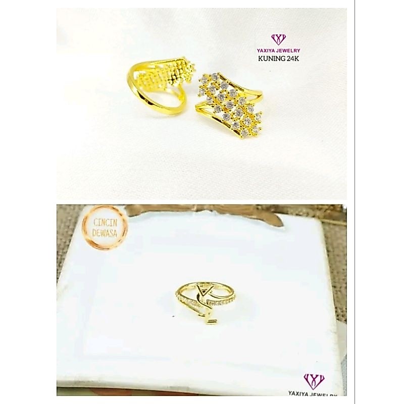 cincin mata 7 lapis emas