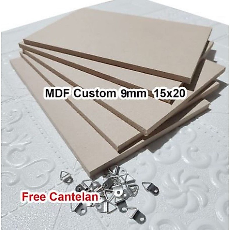 papan kayu mdf 8/9mm 15*20
