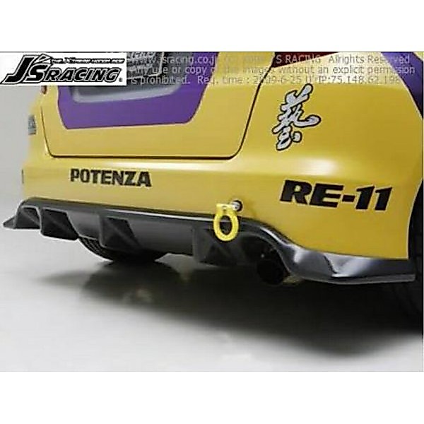 aksesoris mobil difusser difuser JAZZ JS RACING GE8 .