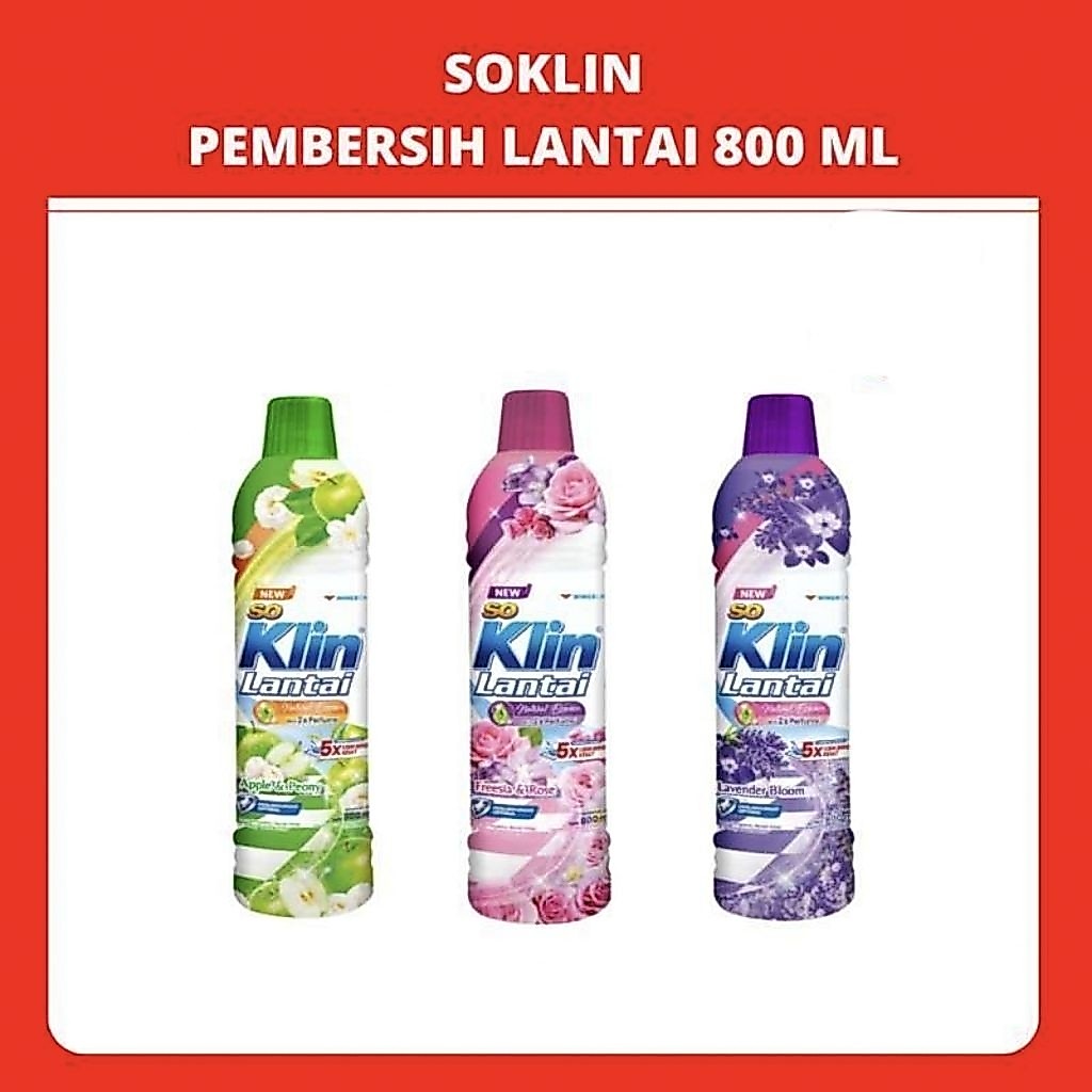 So Klin Lantai (botol) 800ml