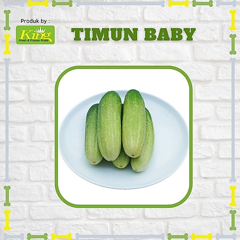 Timun baby 500gr, timun baby segar, timun baby fresh