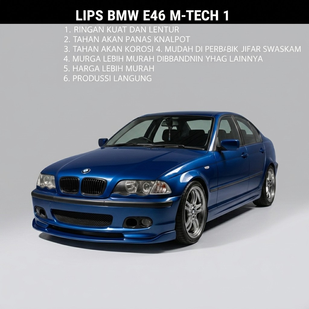 diskon front lips bmw e46 mtech bodykit bmw e46