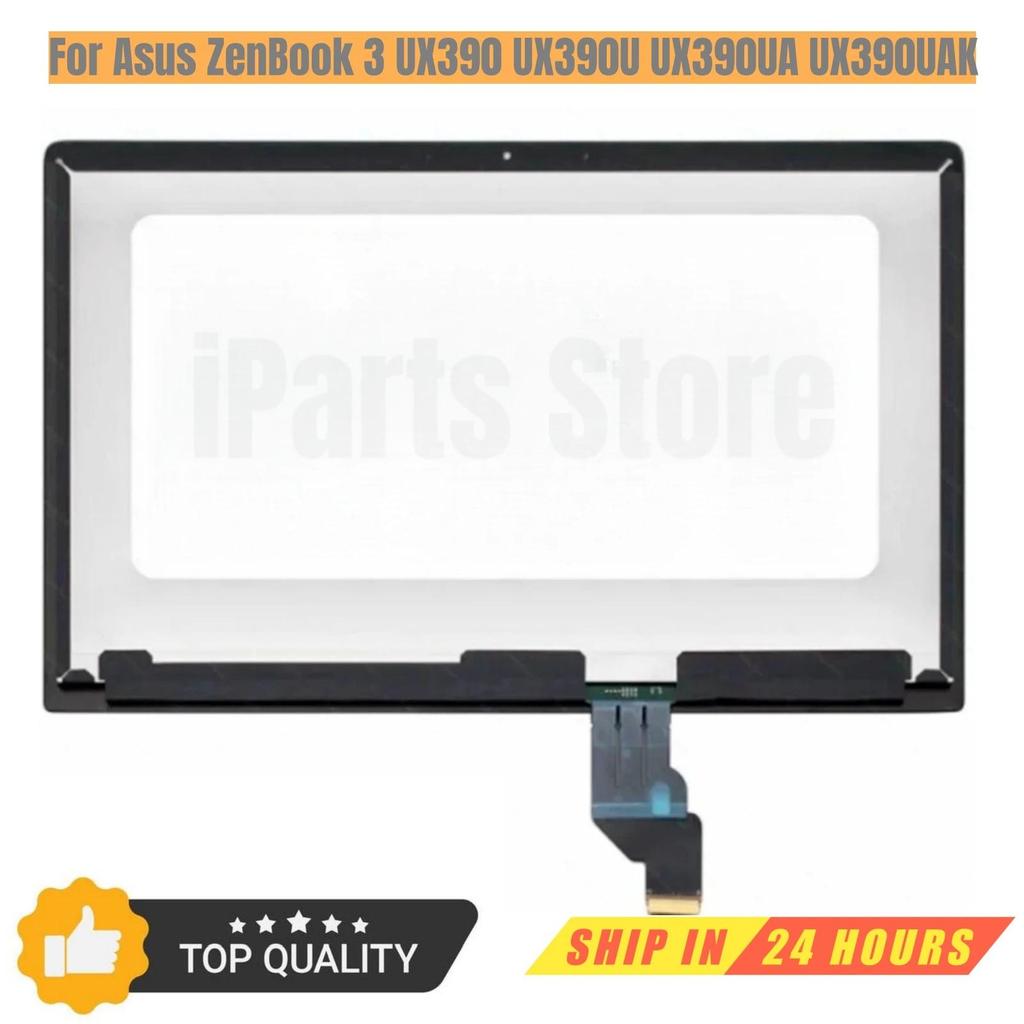 iParts Replacement New Full splay for Asus ZenBook 3 UX390 UX390U UX390UA UX390UAK B125HAN03.0 12.5 