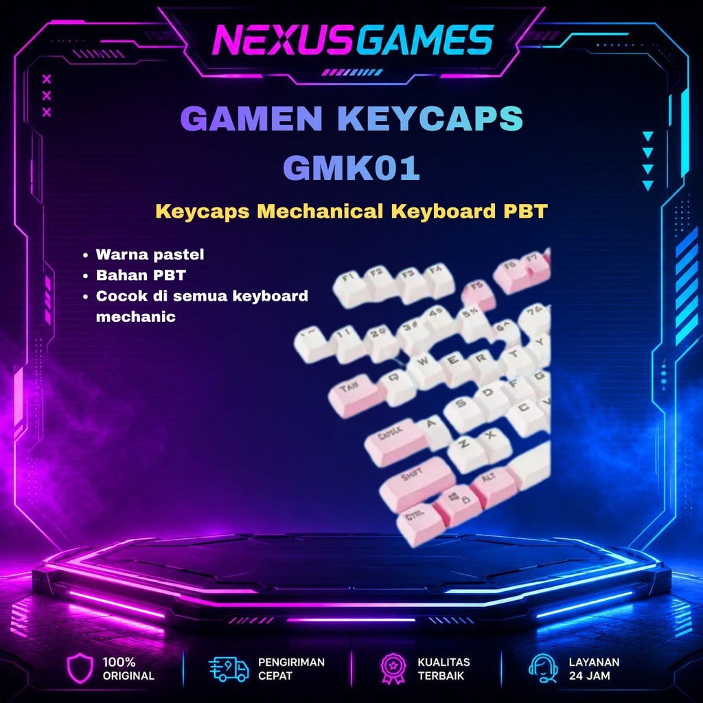 Gamen GMK01 / GMK-01 Keycaps Mechanical Keyboard PBT