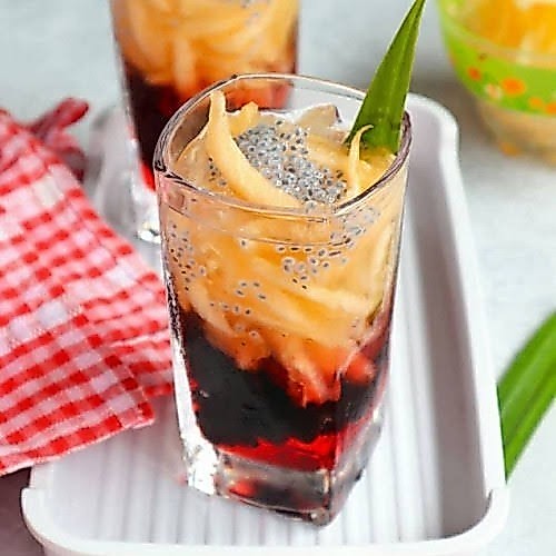 Gelas Segi Kotak Minum Kopi Jus Latte Cappucino Es Lemon Tea Alkohol