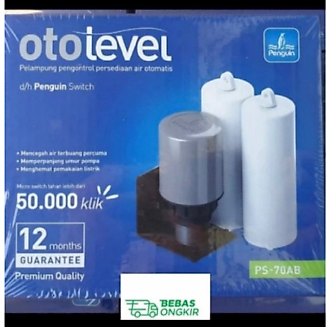 Radar Penguin Pelampung Tandon Air Tanki Toren Tengki Otolevel Switch