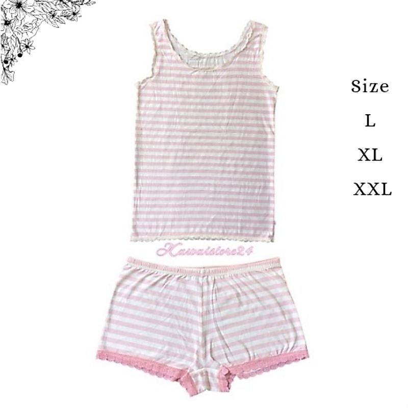 Set Tanktop & Celana Dalam Wanita Jupe / Tanktop dan CD Jupe / Tanktop + CD jupe
