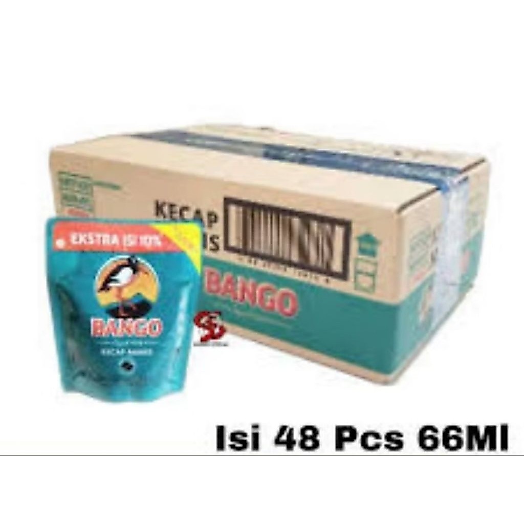 Kecap Bango 1dus 48pcs 66gram