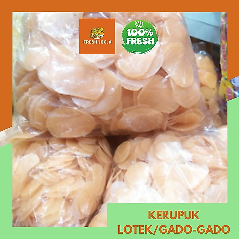 Kerupuk Kecil Lotek/Bubur Ayam per 100gr | Fresh Jogja