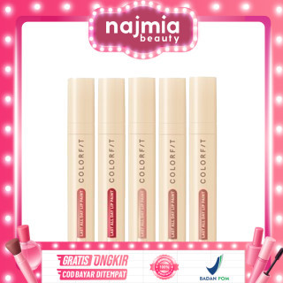 Najmia Ofc Wardah Colorfit Last All Day Lip Paint New Varian