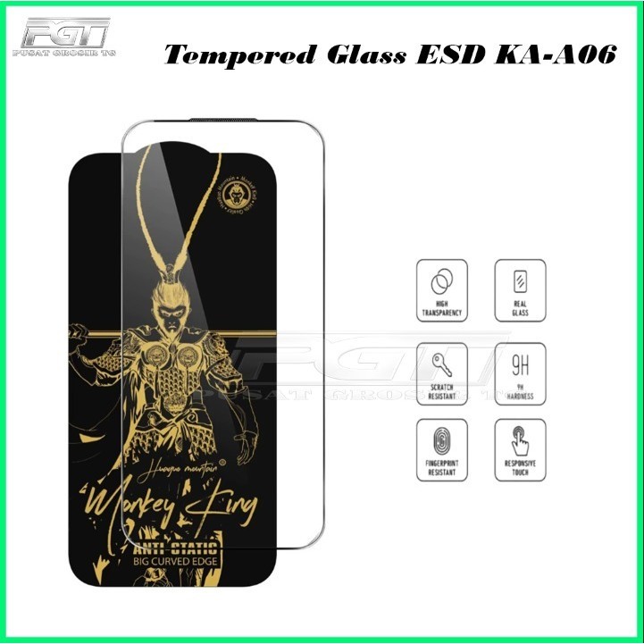 KA-A06 TEMPERED GLASS ESD MONKEY KING FOR IPHONE 8 8 PLUS 7 7 PLUS 6 6 PLUS 6S PLUS