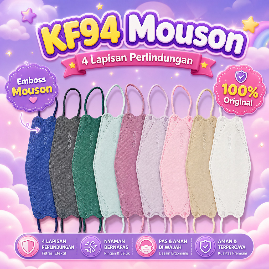 Masker Mouson KF94 | Masker KF94 Mouson