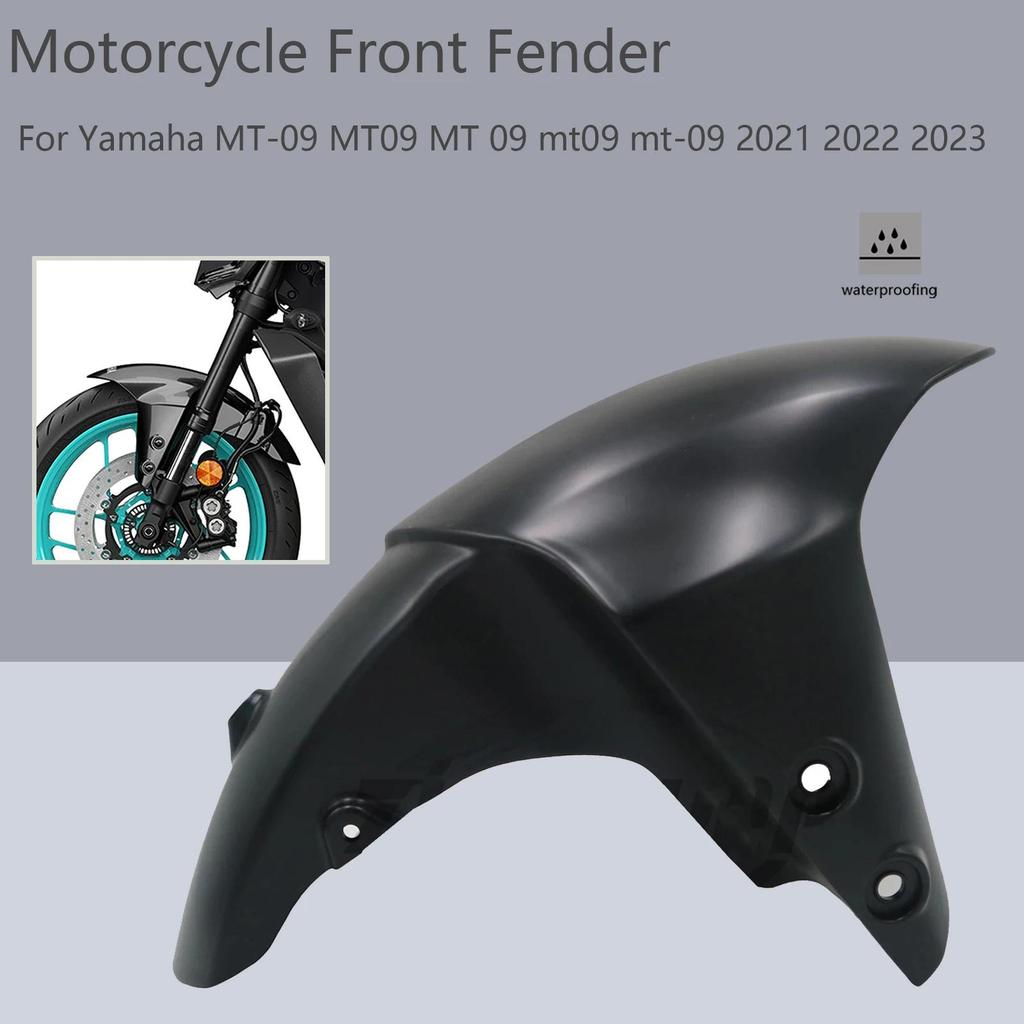 For Yamaha MT-09 MT09 MT 09 mt09 mt-09 2021 2022 2023 Motorcycle Front Wheel Fender Mudguard Mudflap