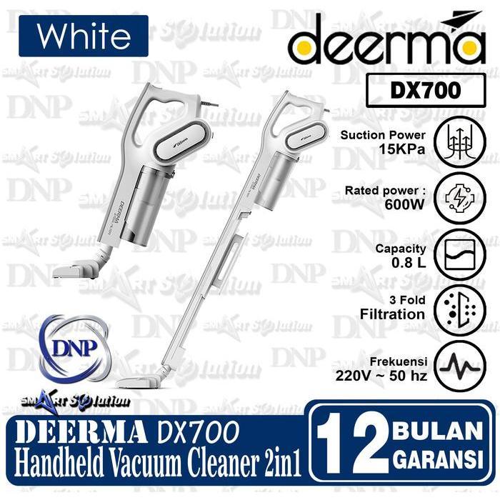 Vacuum Cleaner Deerma DX700 Multifunction Vacuum Cleaner Penyedot Debu - DX700 - Putih