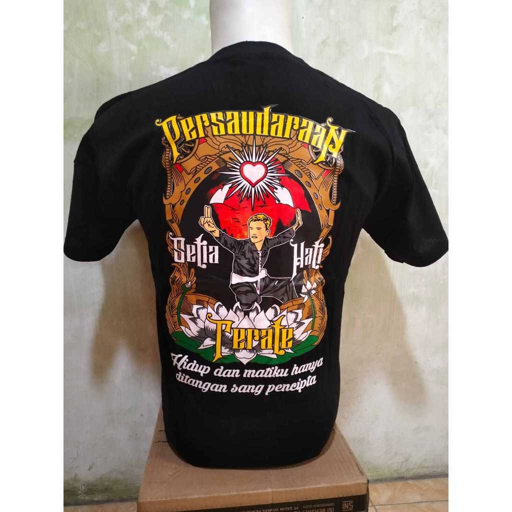 KAOS DISTRO PSHT TERBARU - KAOS VIRAL PSHT- KAOS SABLON MOTIF MERAH PUTIH