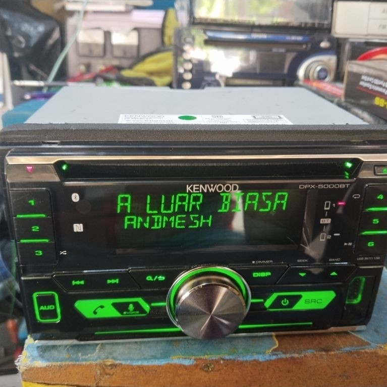 Double Din Kenwood DPX-5000BT copotan Daihatsu