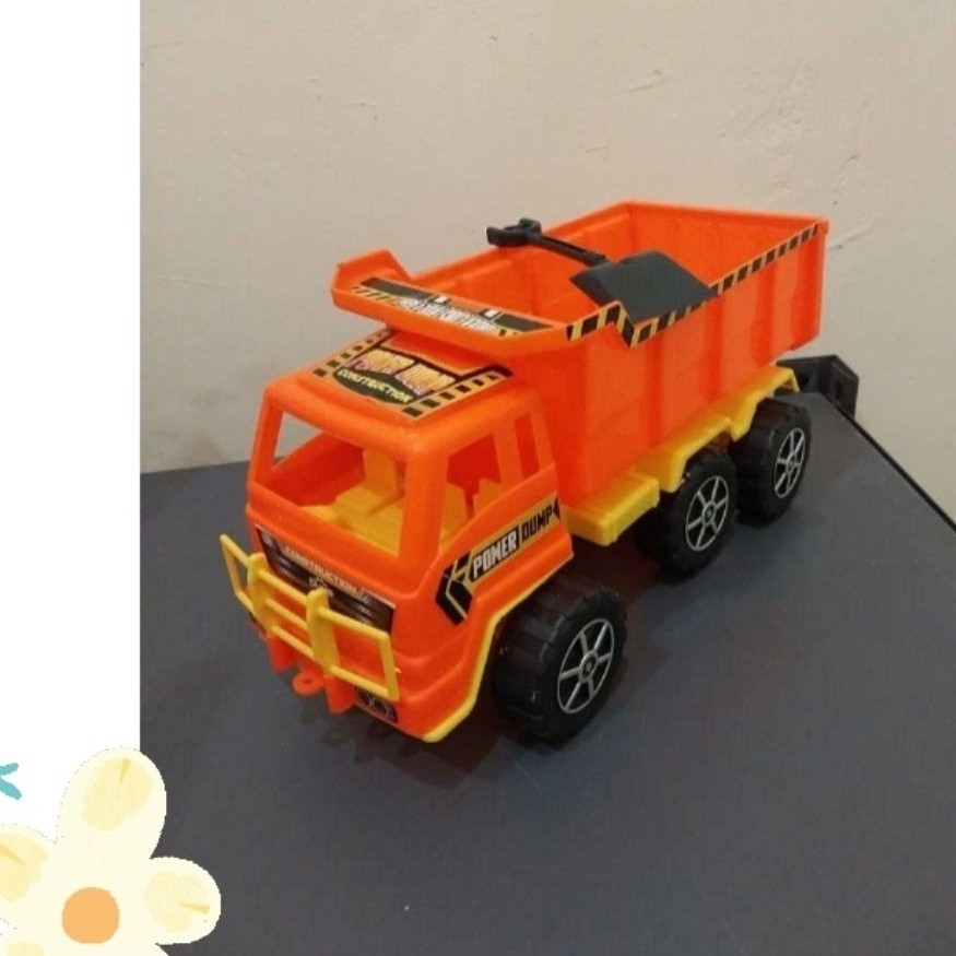 KX 03- MAINAN ANAK TRUK DUMP PENGANGKUT PASIR MURAH SEKOP// MAINAN ANAK TRUK PLASTIK DUMP// MAINAN A