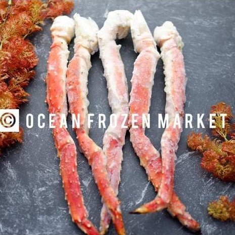 Frozen Cooked Alaskan King Crab Leg Kepiting