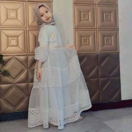 Diskon Gamis Brukat Ohc Shanum Untuk Anak Perempuan Umur 3-15 Tahun [Keren]