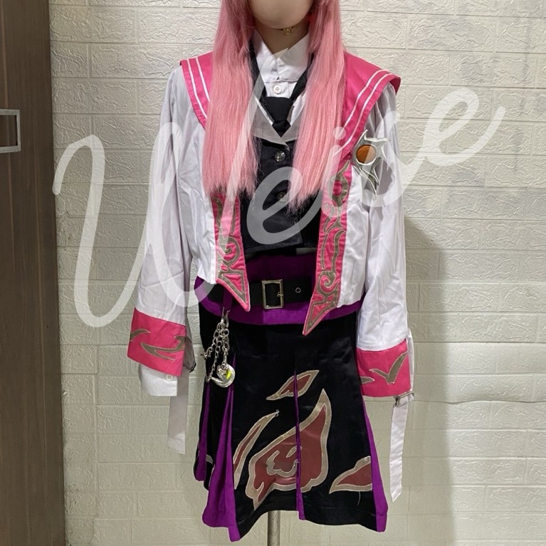 BACA DESK costume kagura exorcist fullset BISA CICIL