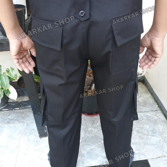 Celana Pdl Hitam Celana Lapangan Fkppi Celana Pdl Hitam Security Satpam Pasti Promo