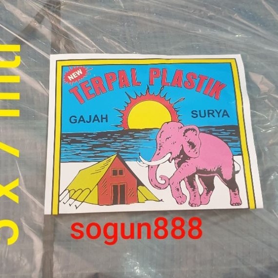 Terpal Plastik 5x7 meter. Terpal 7x5 type A3