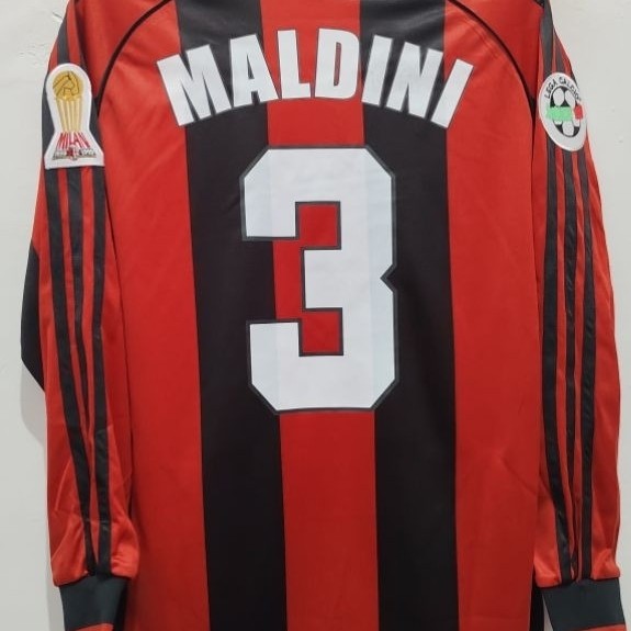 jersey retro asem ilan Maldini size L