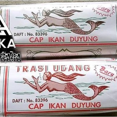 TERASI UDANG CAP IKAN DUYUNG / TRASI UDANG DUYUNG/ TERASI DUYUNG MURAH