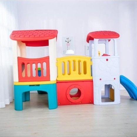Perosotan Junior Club House Climber Playground Playhouse Slide - OEM Clubhouse, Dus Bawaan