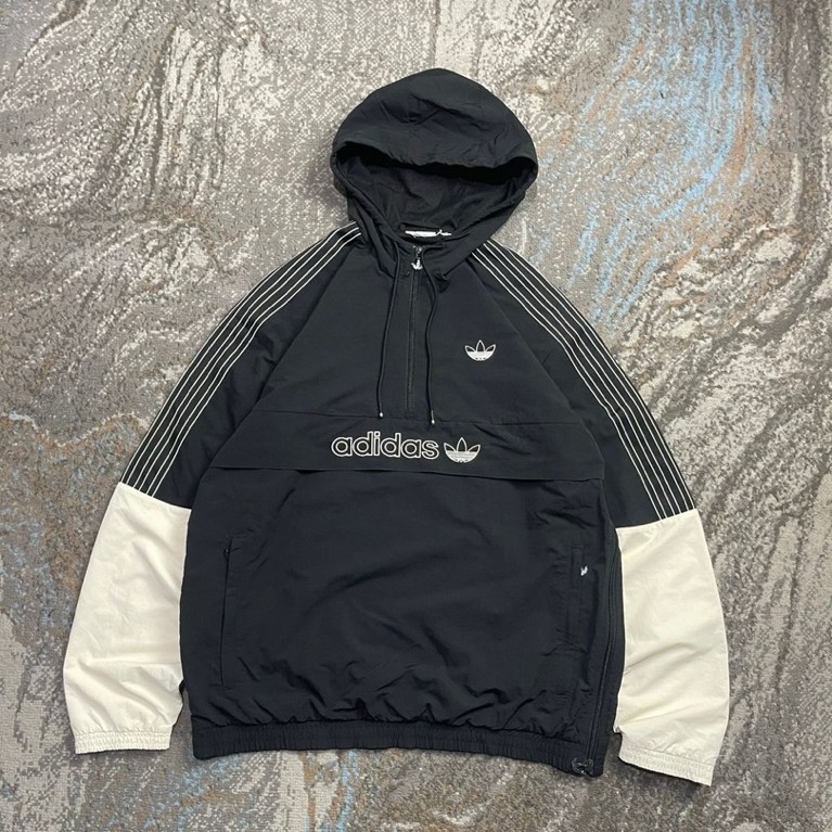 jacket vintage cougle adidas trefoil bordir logo
