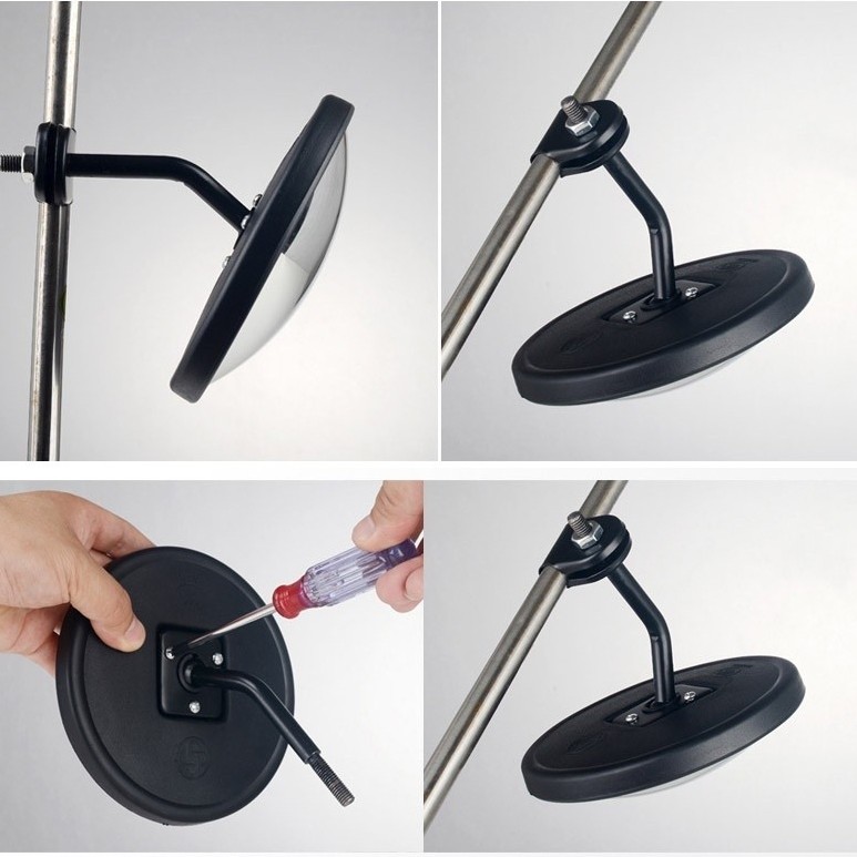 Kaca Spion Blind Spot Bundar – Cermin Cembung Klip Mobil & Truk