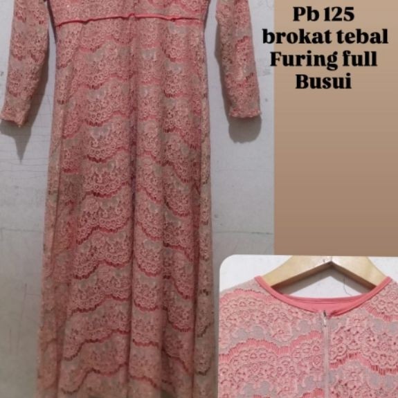 preloved gamis brokat