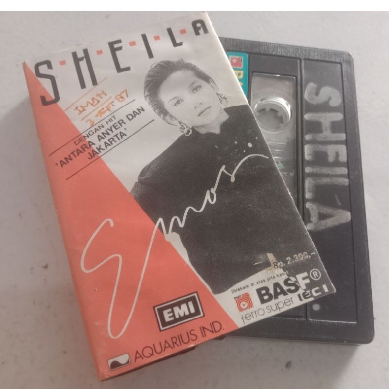 Kaset Pita Sheila Majid Emosi