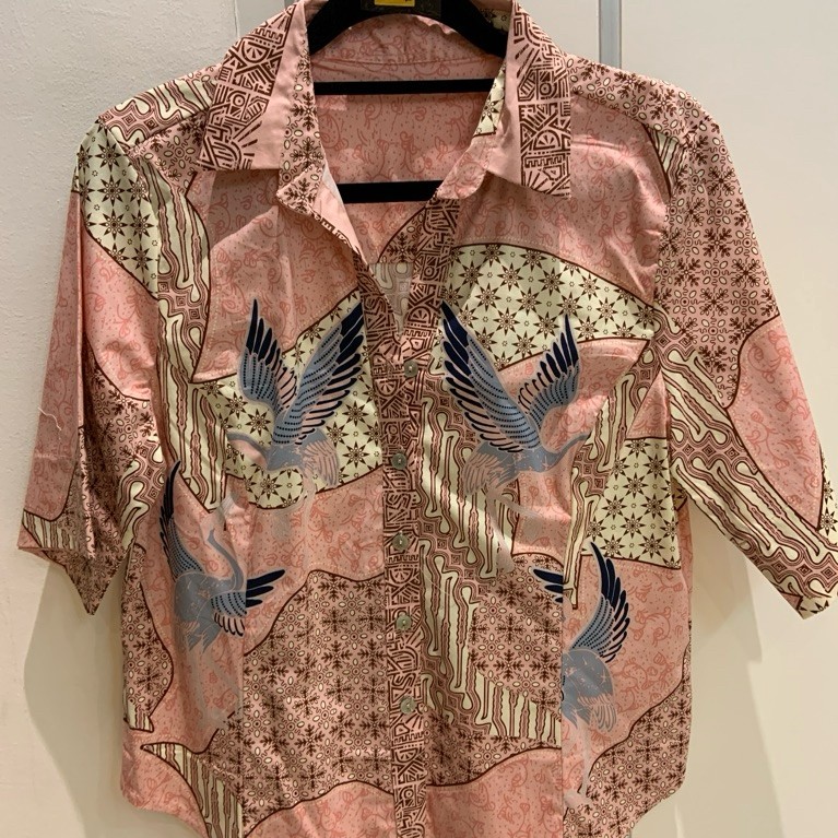 Nikita Shirt Batik / Baju Kemeja Batik Modern Wanita
