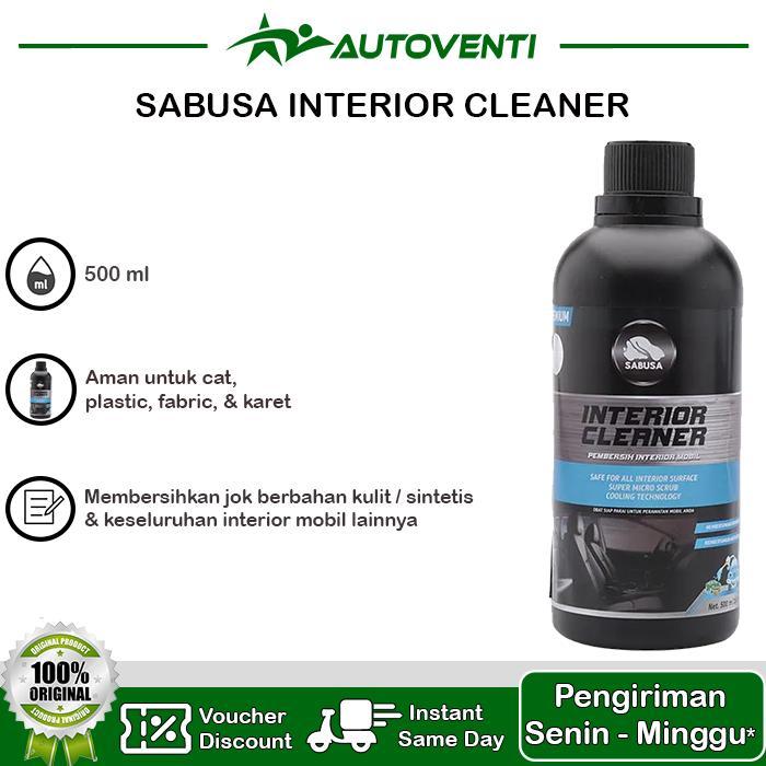 SABUSA Cairan Pembersih Interior Dashboard Jok Mobil Interior Cleaner