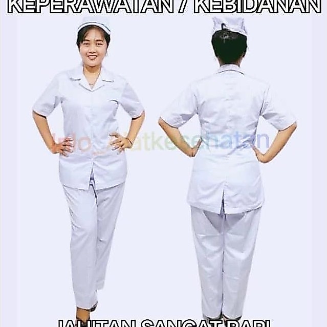 Baju DINAS Perawat Bidan  / Dinas Bidan / Dinas Perawat / Seragam Perawat Bidan