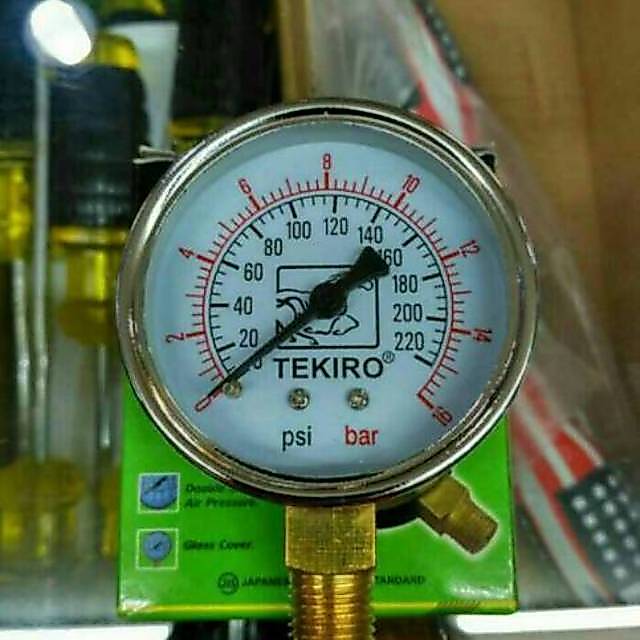 Tekiro Pressure gauge 2,5 Bar / Pengukur Tekanan 2,5" Ukuran 2,5 Bar