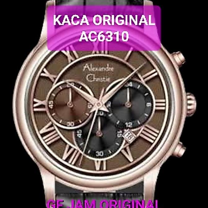KACA JAM TANGAN ALEXANDRE CHRISTIE ORIGINAL AC6301 AC6302 AC6303 AC6304 AC6305 AC6306 AC6307 AC6308 