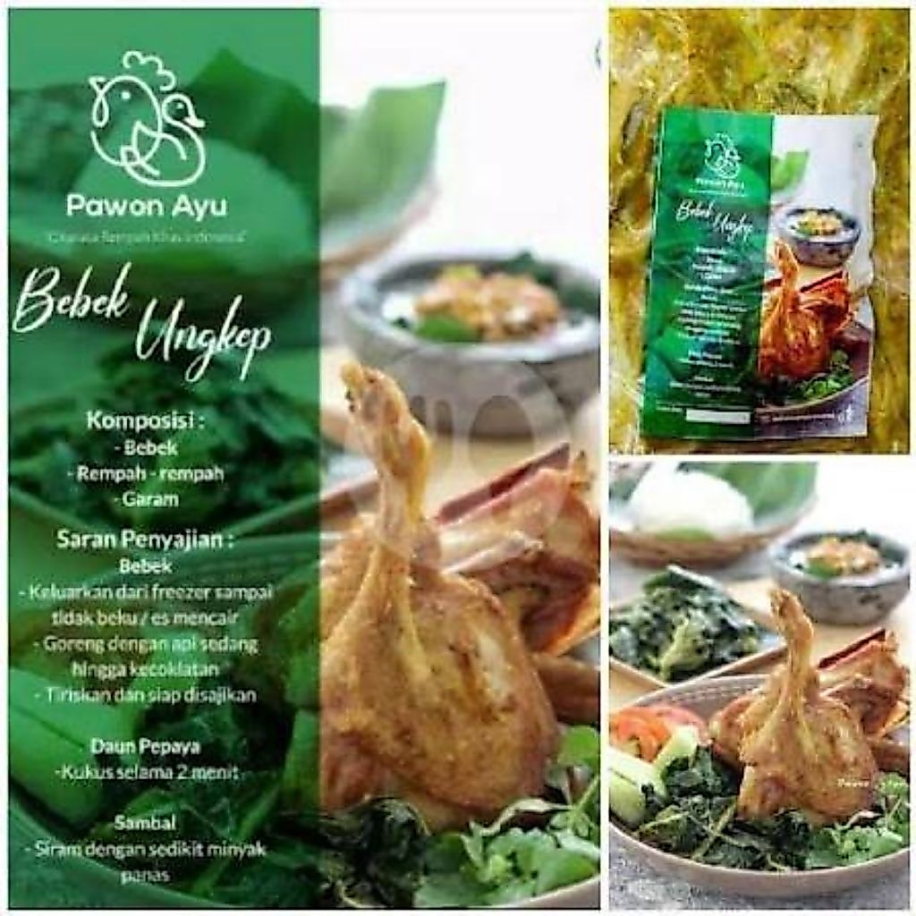 Bebek ungkep Pawon Ayu