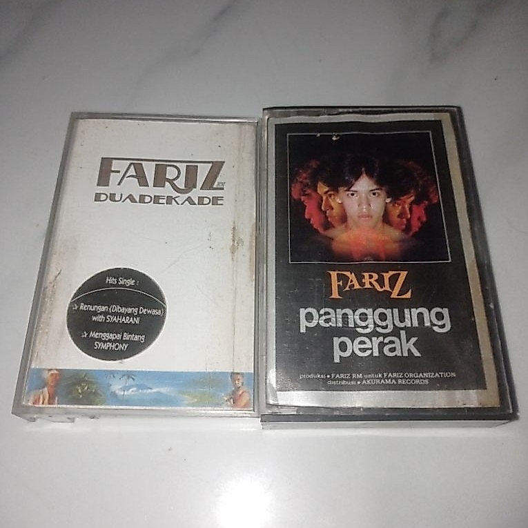 Kaset Pita Fariz Rm Dua dekade & panggung perak sepaket