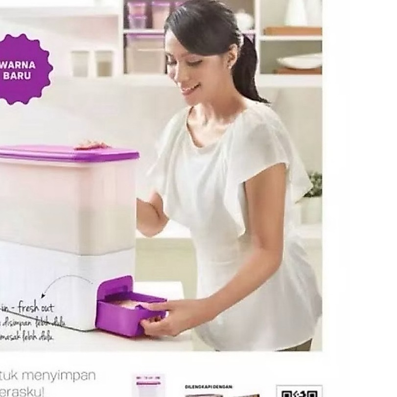Preloved Tupperware Tempat Beras
