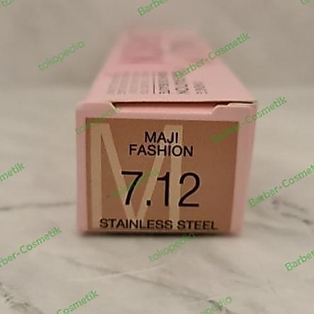 Cat Rambut Loreal Majirel Maji Fashion 7.12 Stainless Steel + Oxidant Terlaris