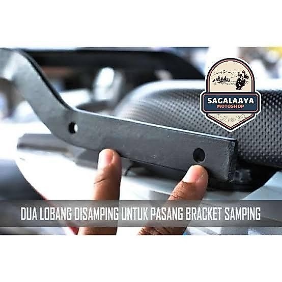 bracket kucay statis Honda Tiger Revo Tirev breket box motor givi shad
