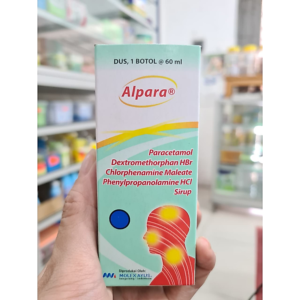 Alpara Syrup 60ml Obat Flu - BPOM (HUSNA)