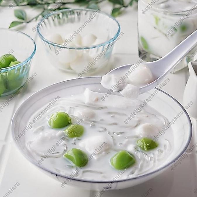 Es Jelly Kelapa Mutiara/Es Jelly Coconut/Dessert Es Jelly Kelapa