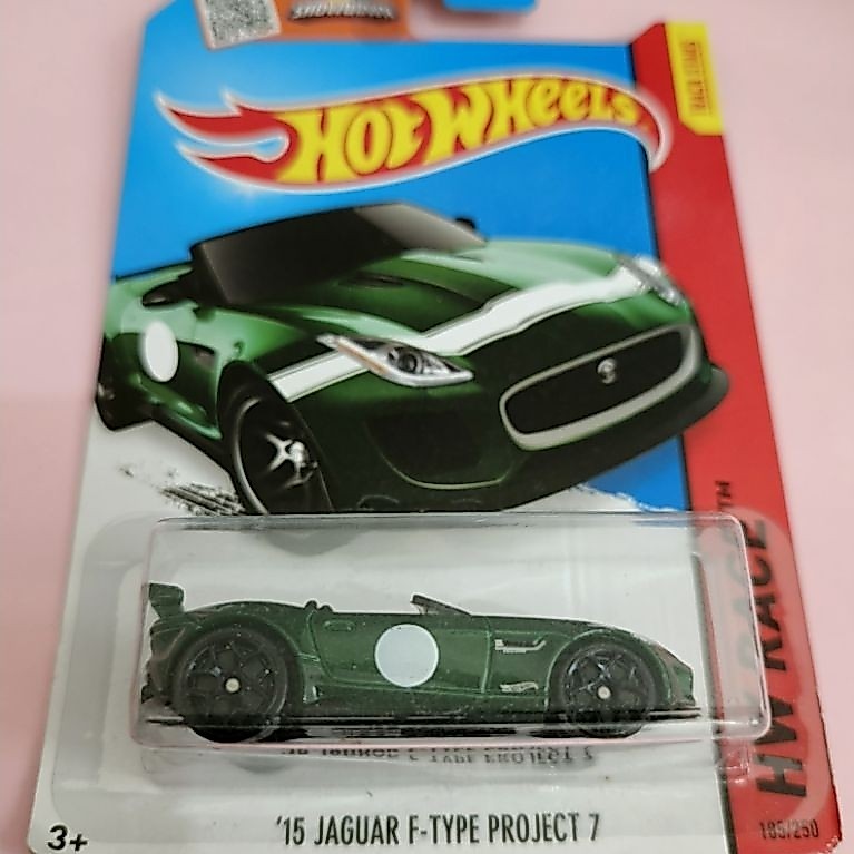 HOTWHEELS '15 JAGUAR F-TYPE PROJECT 7