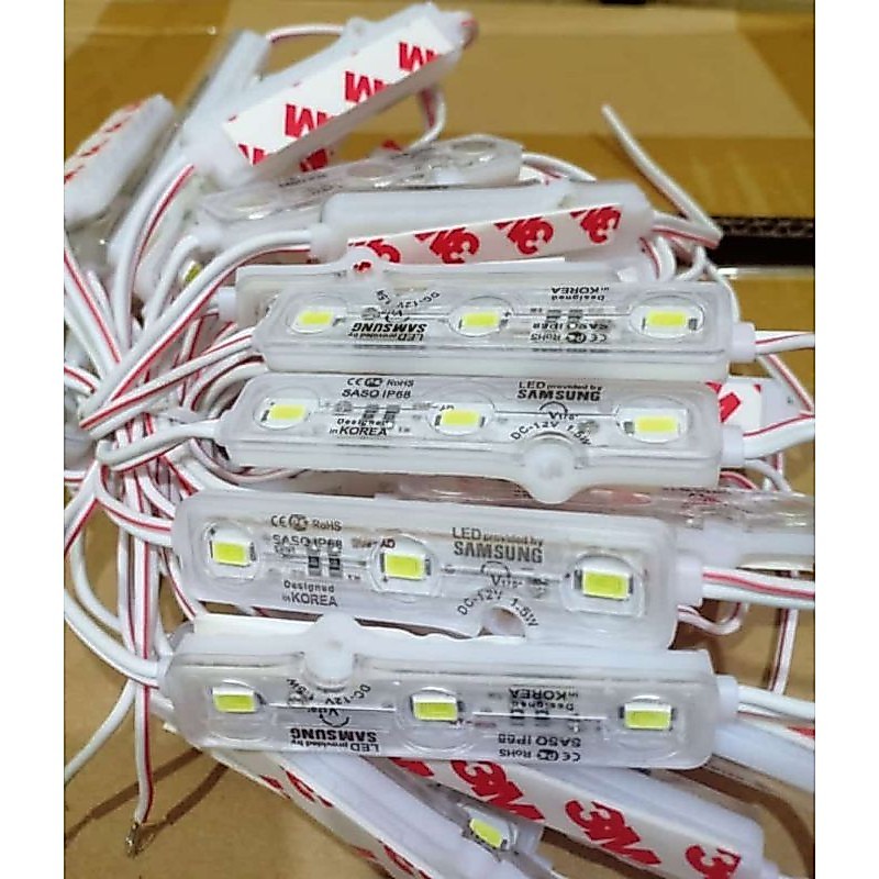 LED Samsung saso 5630 putih transparan DC-12V