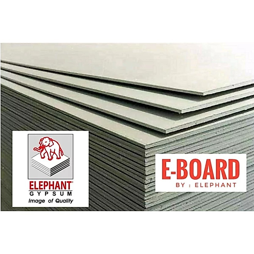 E-BOARD Papan Gypsum Gipsum Board by Elephant 9mm