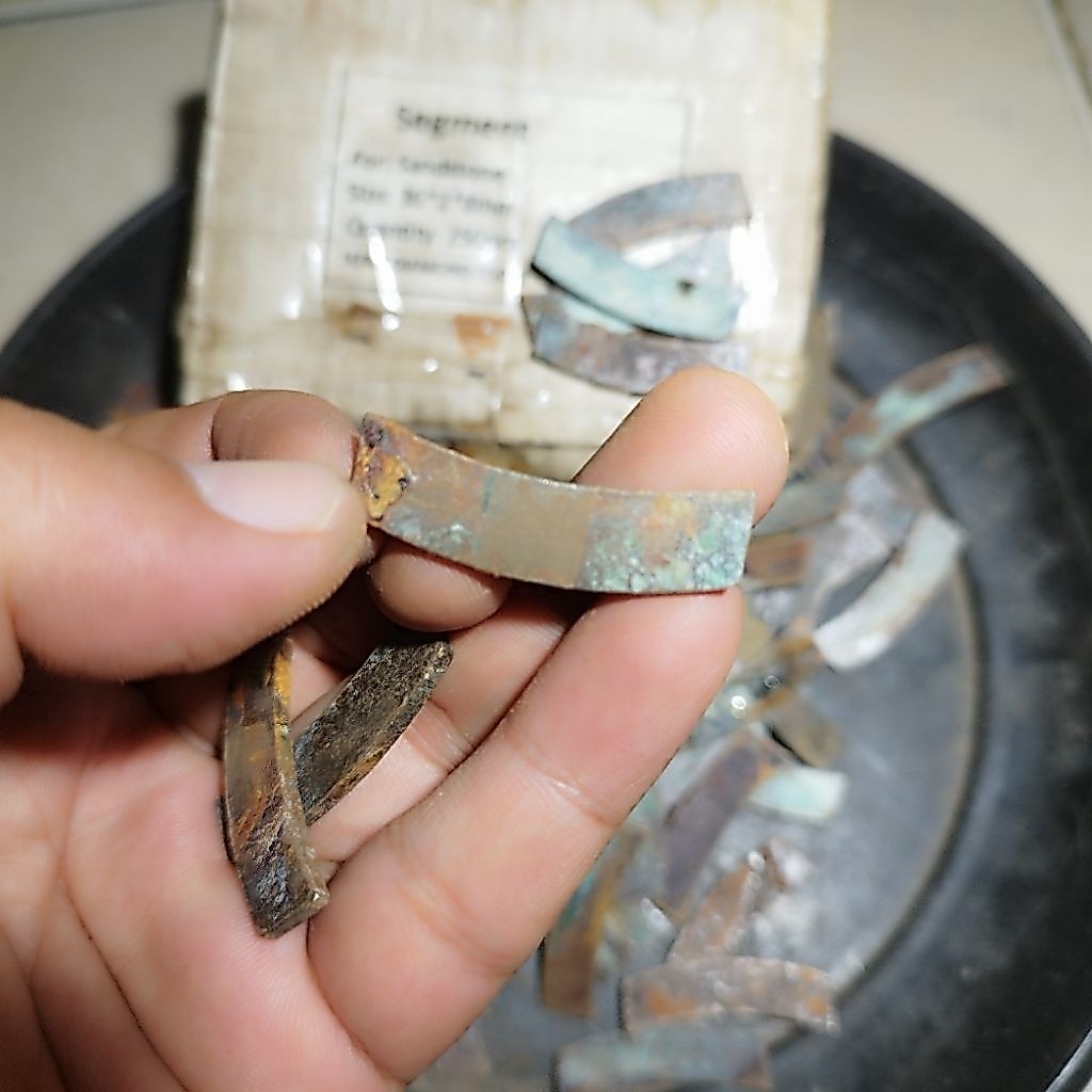 Sumur Bor Segmen 36*2*8mm Mata Coring Diamond Andesit Batu alam pengganti widia Segmen 36X2X8mm mata