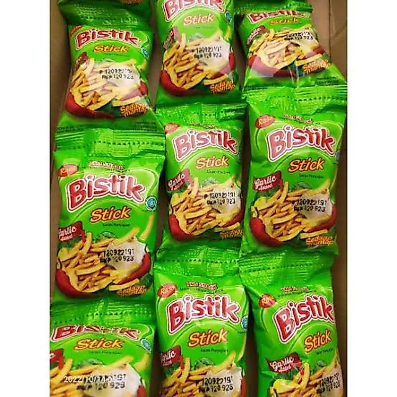 Snack Bistik renceng 8gram x 10pcs / Snack bistik jadul / Bistik 500an